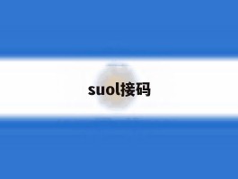 suol接码