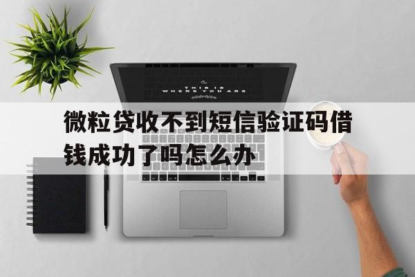 微粒贷收不到短信验证码借钱成功了吗怎么办 微粒贷收不到短信验证码借钱成功了吗怎么办