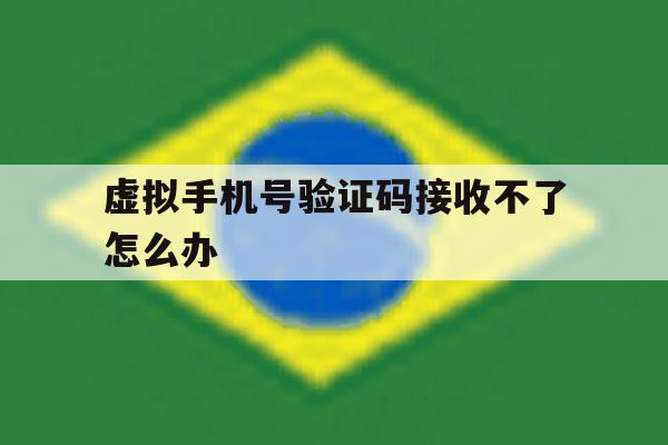 虚拟手机号验证码接收不了怎么办 虚拟手机号验证码接收不了怎么办