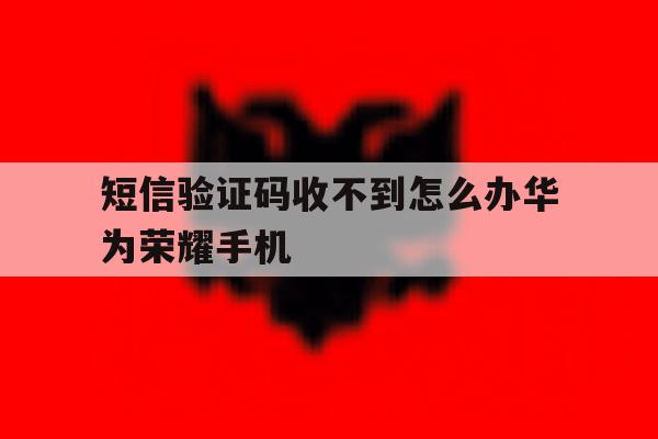 短信验证码收不到怎么办华为荣耀手机 短信验证码收不到怎么办华为荣耀手机