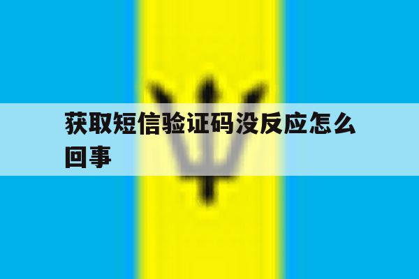 获取短信验证码没反应怎么回事 获取短信验证码没反应怎么回事