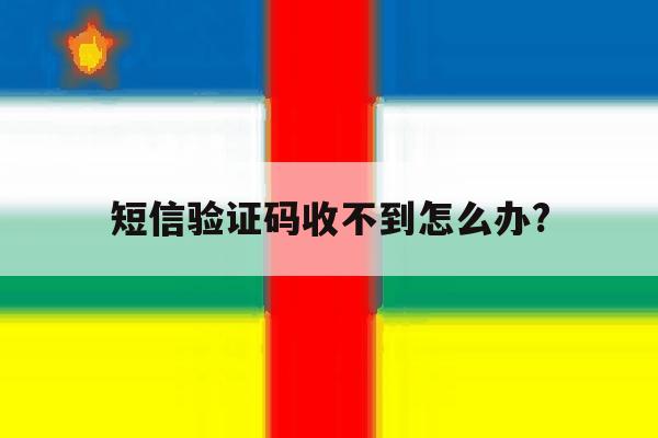 短信验证码收不到怎么办? 短信验证码收不到怎么办?
