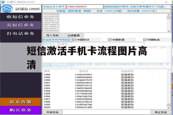 短信激活手机卡流程图片高清 短信激活手机卡流程图片高清
