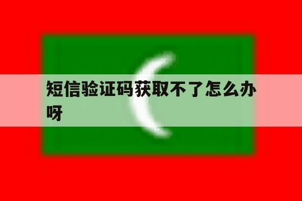 短信验证码获取不了怎么办呀 短信验证码获取不了怎么办呀