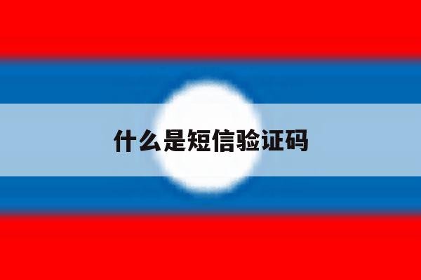 什么是短信验证码 什么是短信验证码
