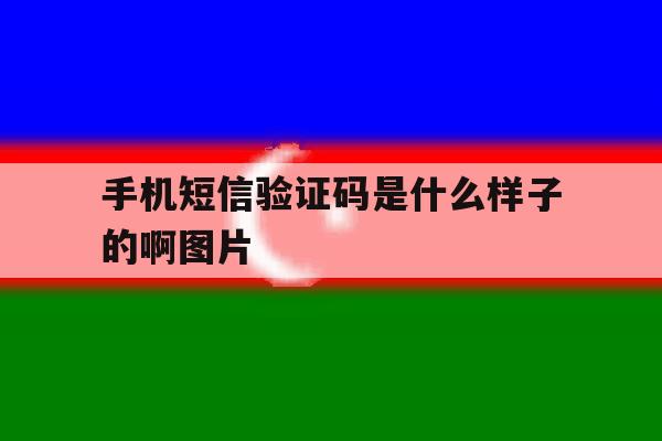 手机短信验证码是什么样子的啊图片 手机短信验证码是什么样子的啊图片