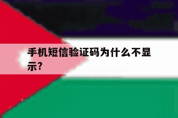 手机短信验证码为什么不显示? 手机短信验证码为什么不显示?
