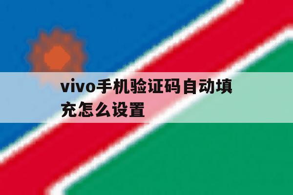 vivo手机验证码自动填充怎么设置 vivo手机验证码自动填充怎么设置