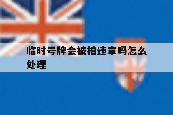 临时号牌会被拍违章吗怎么处理 临时号牌会被拍违章吗怎么处理