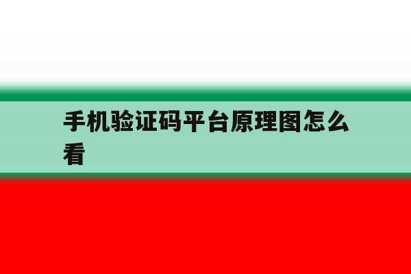 手机验证码平台原理图怎么看 手机验证码平台原理图怎么看