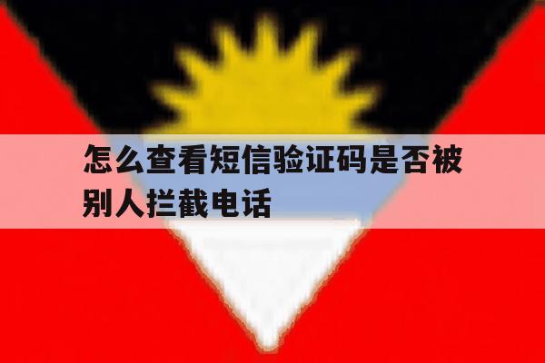 包含怎么查看短信验证码是否被别人拦截电话的词条 包含怎么查看短信验证码是否被别人拦截电话的词条