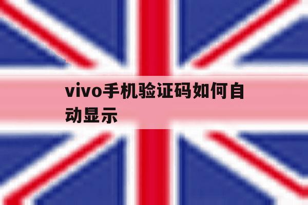 vivo手机验证码如何自动显示 vivo手机验证码如何自动显示