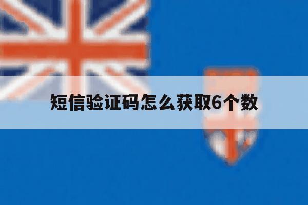 短信验证码怎么获取6个数 短信验证码怎么获取6个数