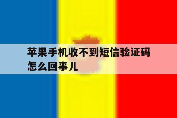 苹果手机收不到短信验证码怎么回事儿 苹果手机收不到短信验证码怎么回事儿