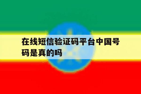 在线短信验证码平台中国号码是真的吗 在线短信验证码平台中国号码是真的吗