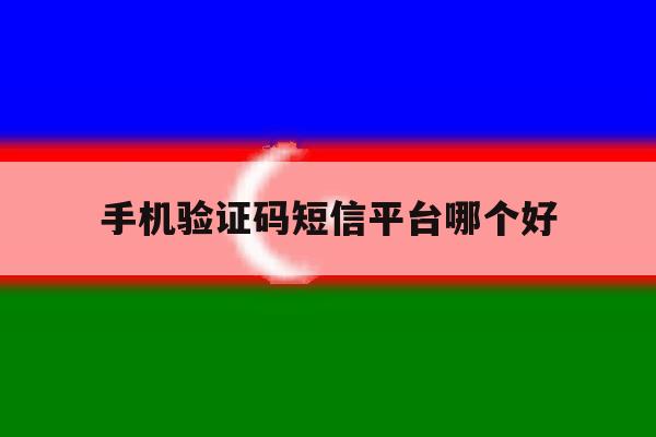 手机验证码短信平台哪个好 手机验证码短信平台哪个好
