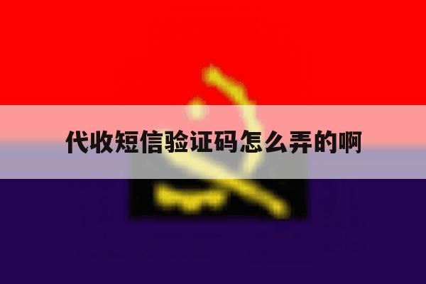 代收短信验证码怎么弄的啊 代收短信验证码怎么弄的啊