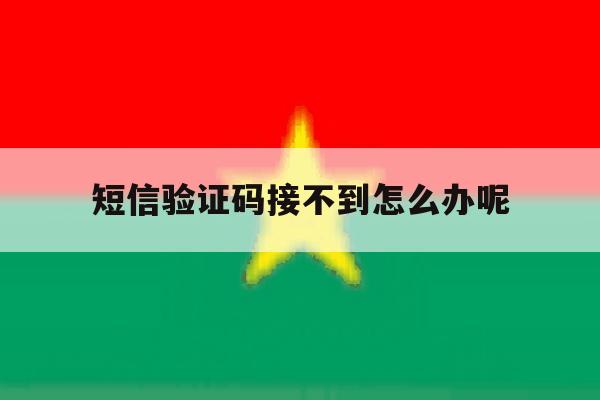 短信验证码接不到怎么办呢 短信验证码接不到怎么办呢