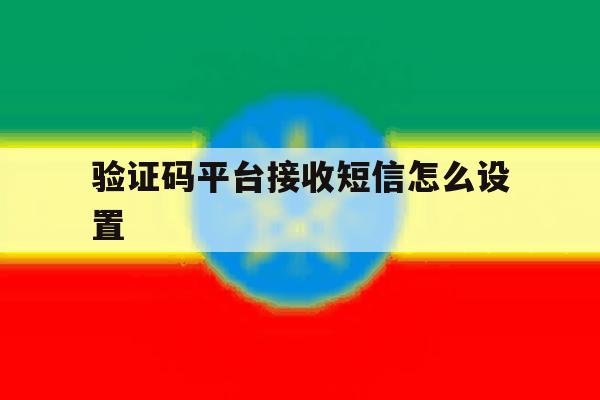 验证码平台接收短信怎么设置 验证码平台接收短信怎么设置