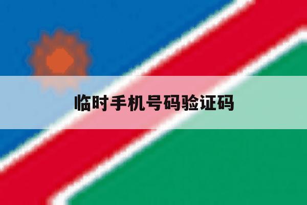 临时手机号码验证码 临时手机号码验证码