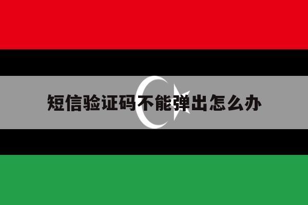 短信验证码不能弹出怎么办 短信验证码不能弹出怎么办