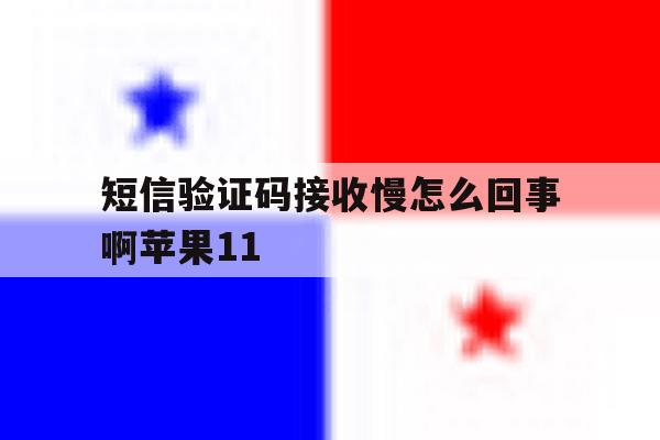 短信验证码接收慢怎么回事啊苹果11 短信验证码接收慢怎么回事啊苹果11