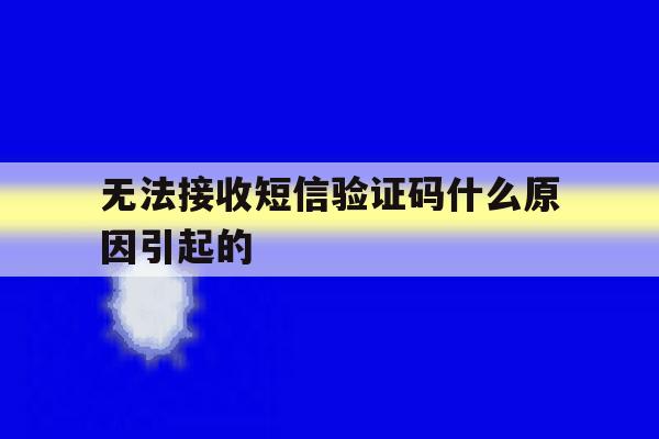 无法接收短信验证码什么原因引起的 无法接收短信验证码什么原因引起的