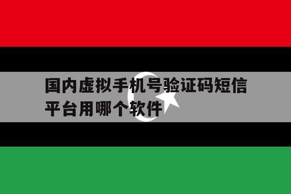 国内虚拟手机号验证码短信平台用哪个软件的简单介绍 国内虚拟手机号验证码短信平台用哪个软件的简单介绍