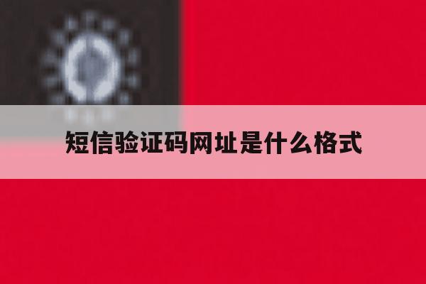 短信验证码网址是什么格式 短信验证码网址是什么格式
