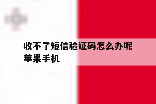 收不了短信验证码怎么办呢苹果手机 收不了短信验证码怎么办呢苹果手机