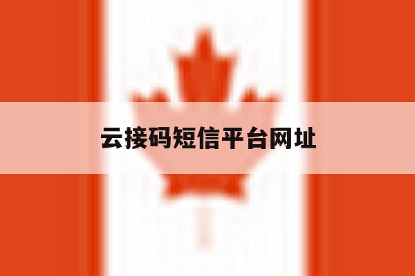云接码短信平台网址 云接码短信平台网址