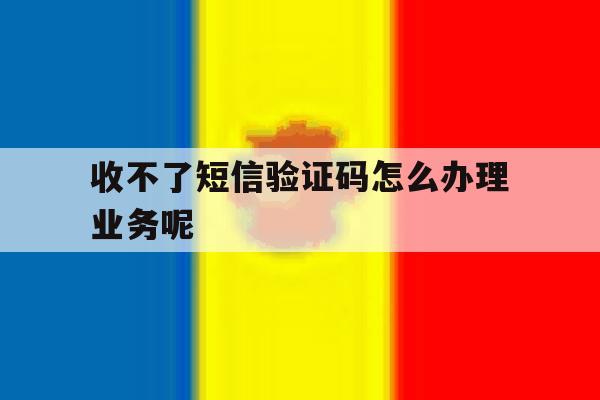 收不了短信验证码怎么办理业务呢 收不了短信验证码怎么办理业务呢