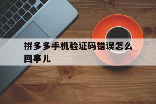 拼多多手机验证码错误怎么回事儿 拼多多手机验证码错误怎么回事儿
