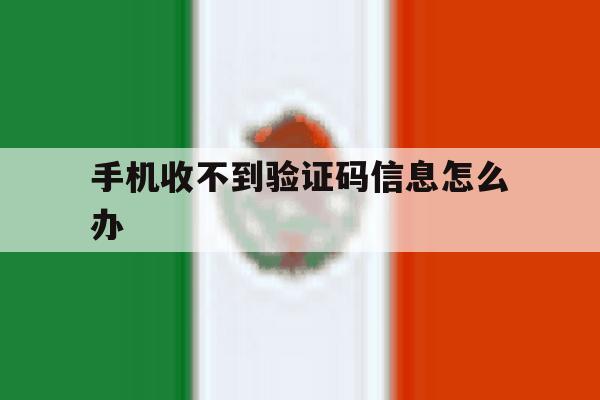 手机收不到验证码信息怎么办 手机收不到验证码信息怎么办