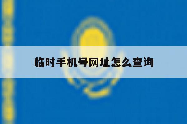 临时手机号网址怎么查询 临时手机号网址怎么查询