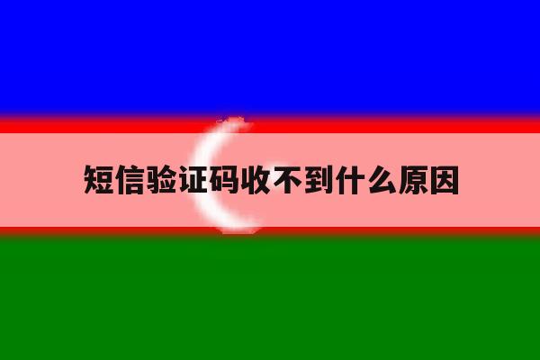 短信验证码收不到什么原因 短信验证码收不到什么原因